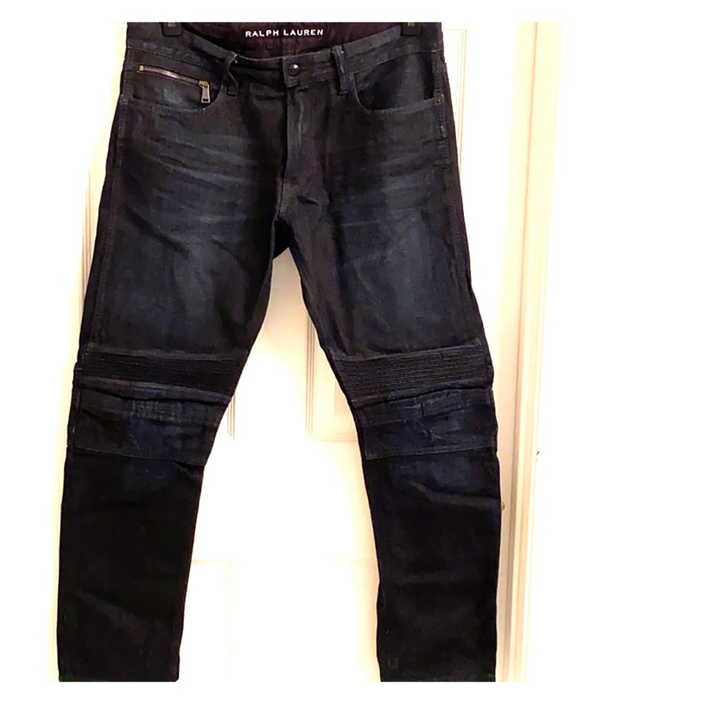 Ralph Lauren Black Label Moto Jeans-NEW